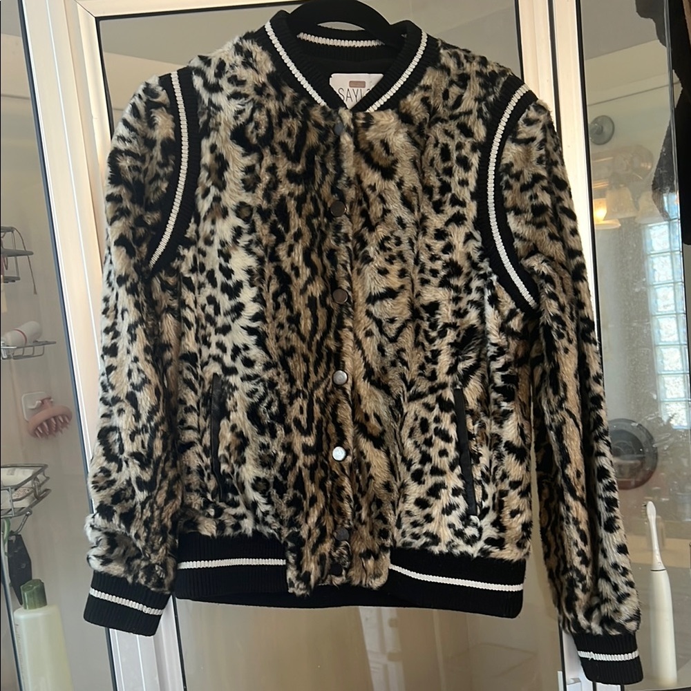 SAYLOR Leopard Print Women's Jacket